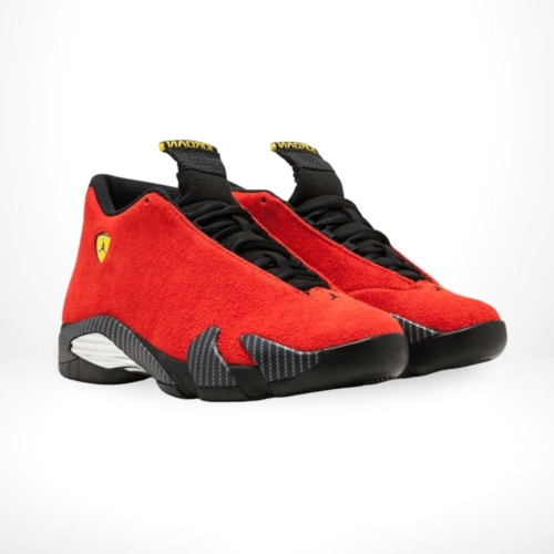 Angle view of Air Jordan 14