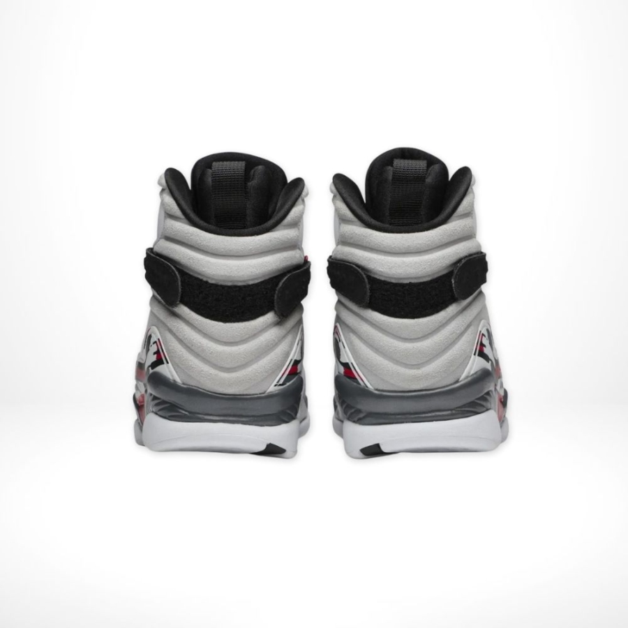 Rear view of Air Jordan 8