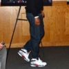 Real lifestyle image of Air Jordan 8