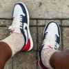 Real lifestyle image of Air Jordan 1