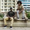 Real lifestyle image of Air Jordan 4