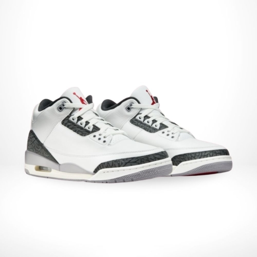 Angle view of Air Jordan 3