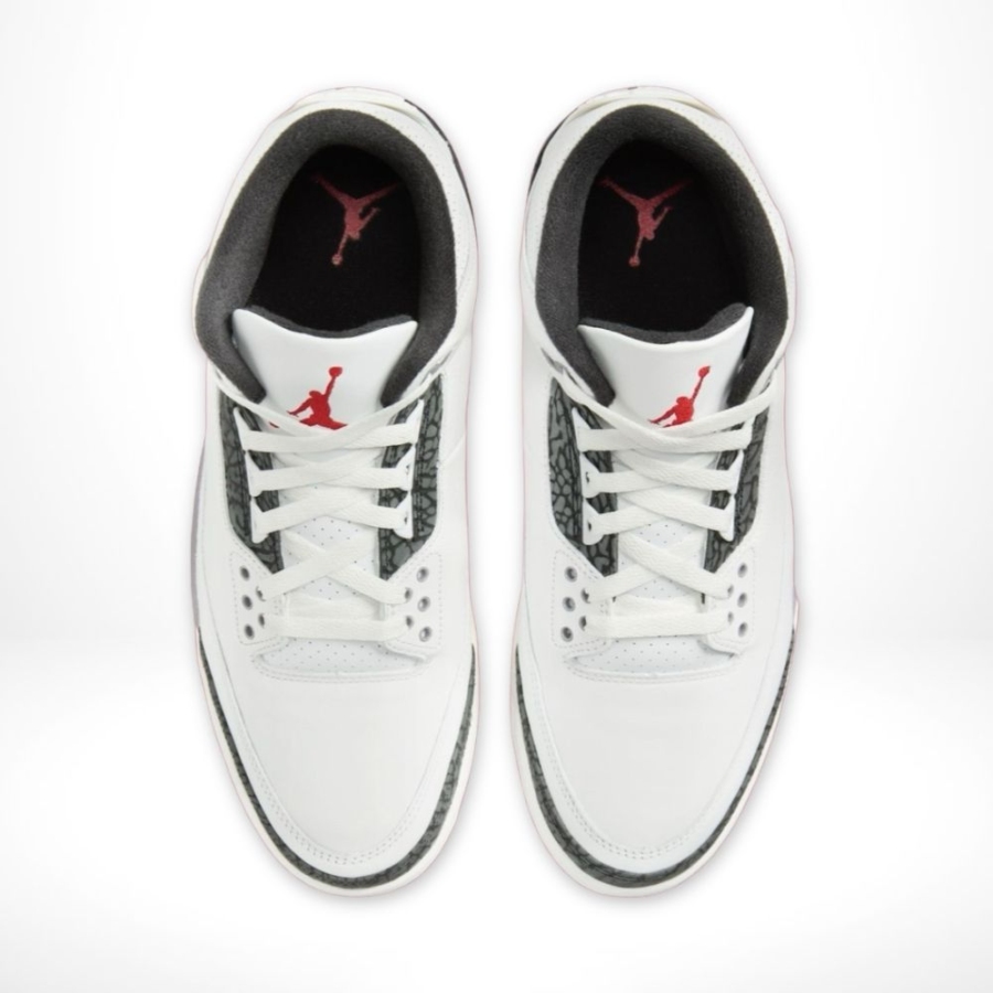 Top view of Air Jordan 3