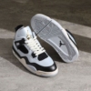 Real lifestyle image of Air Jordan 4