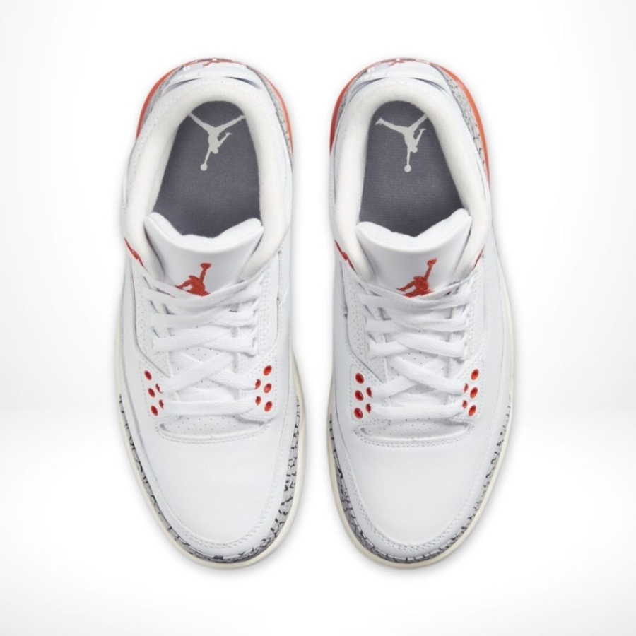 Top view of Air Jordan 3