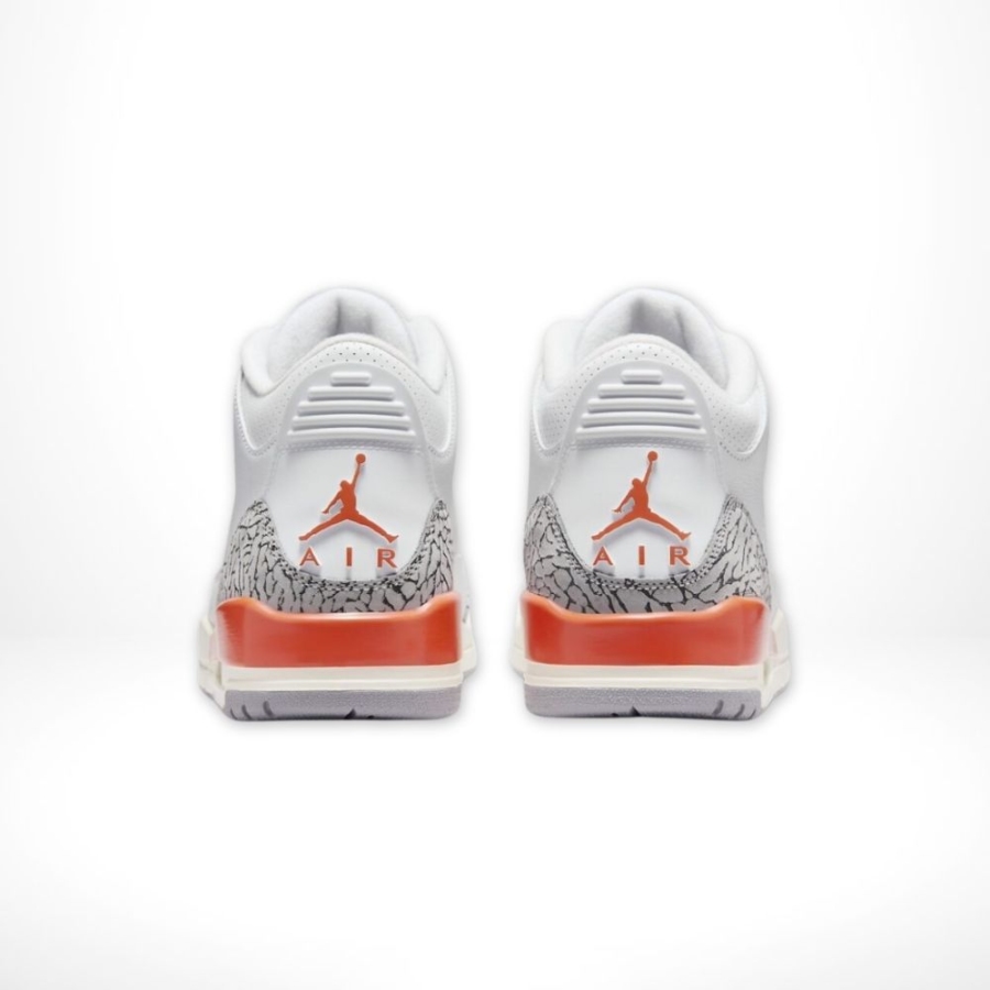 Rear view of Air Jordan 3