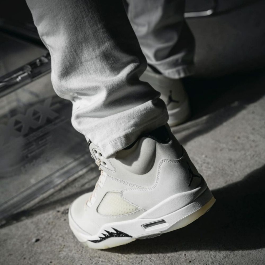 Real lifestyle image of Air Jordan 5