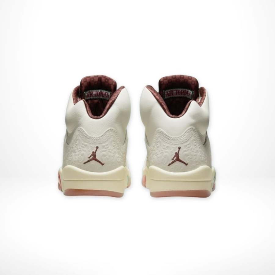Rear view of Air Jordan 5