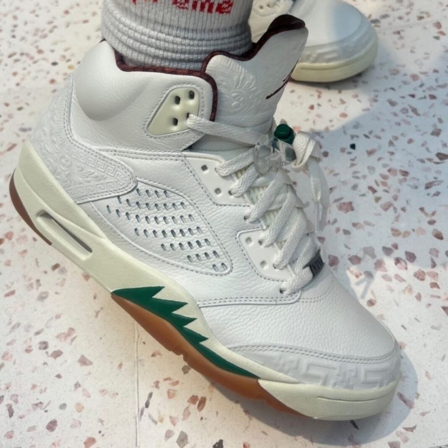 Real lifestyle image of Air Jordan 5