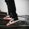 Real lifestyle image of Air Jordan 1