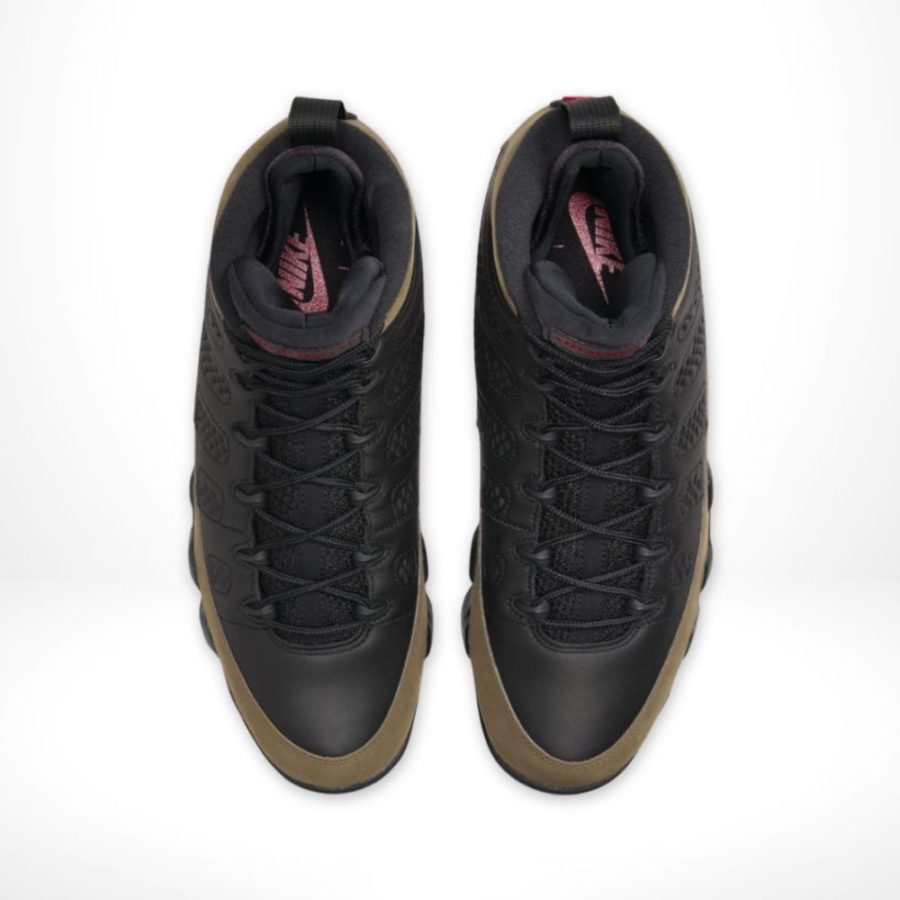 Top view of Air Jordan 9