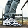 Real lifestyle image of Air Jordan 6