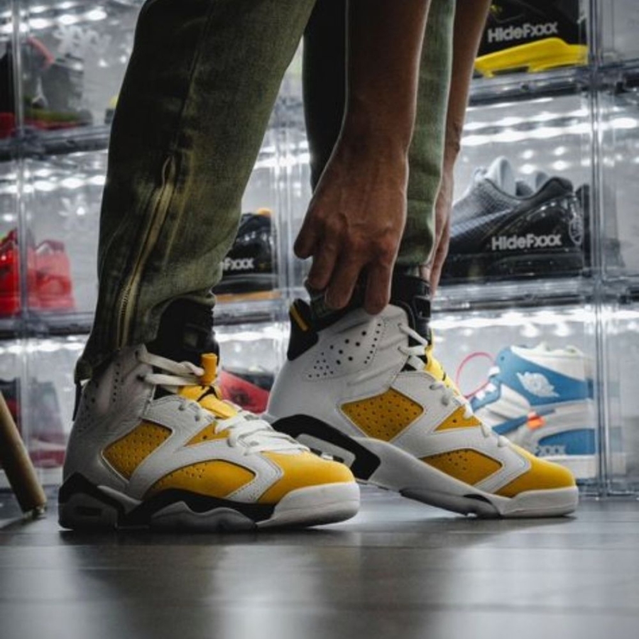 Real lifestyle image of Air Jordan 6