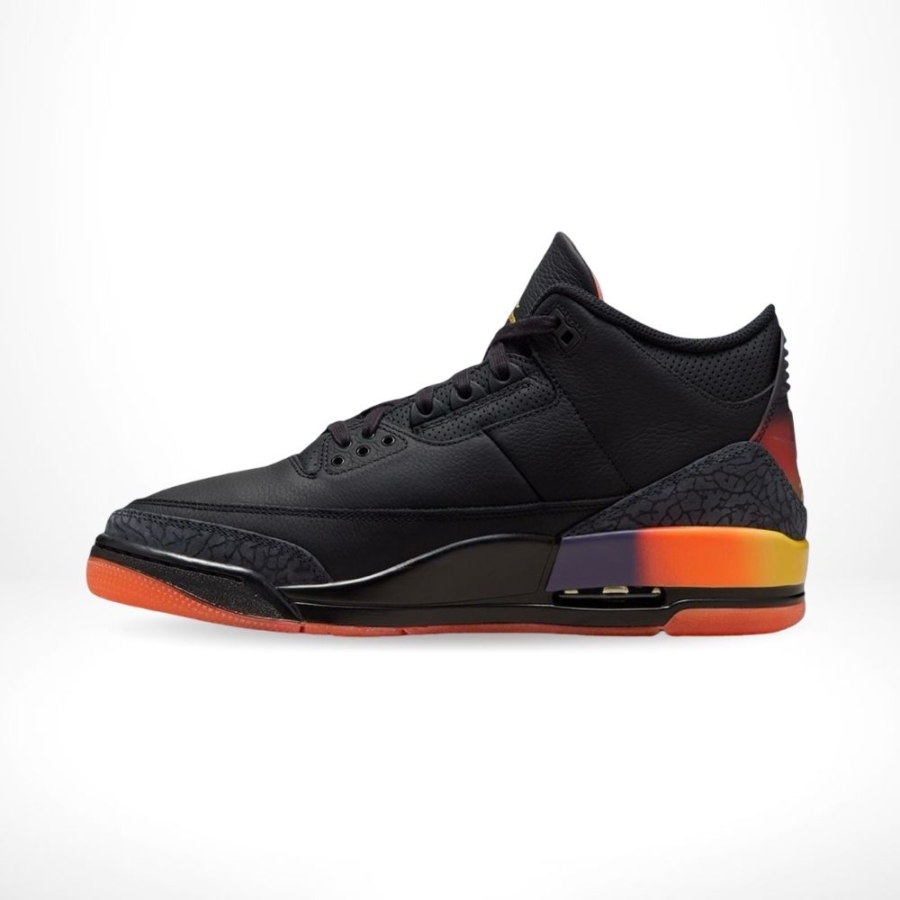 Side profile of Air Jordan 3