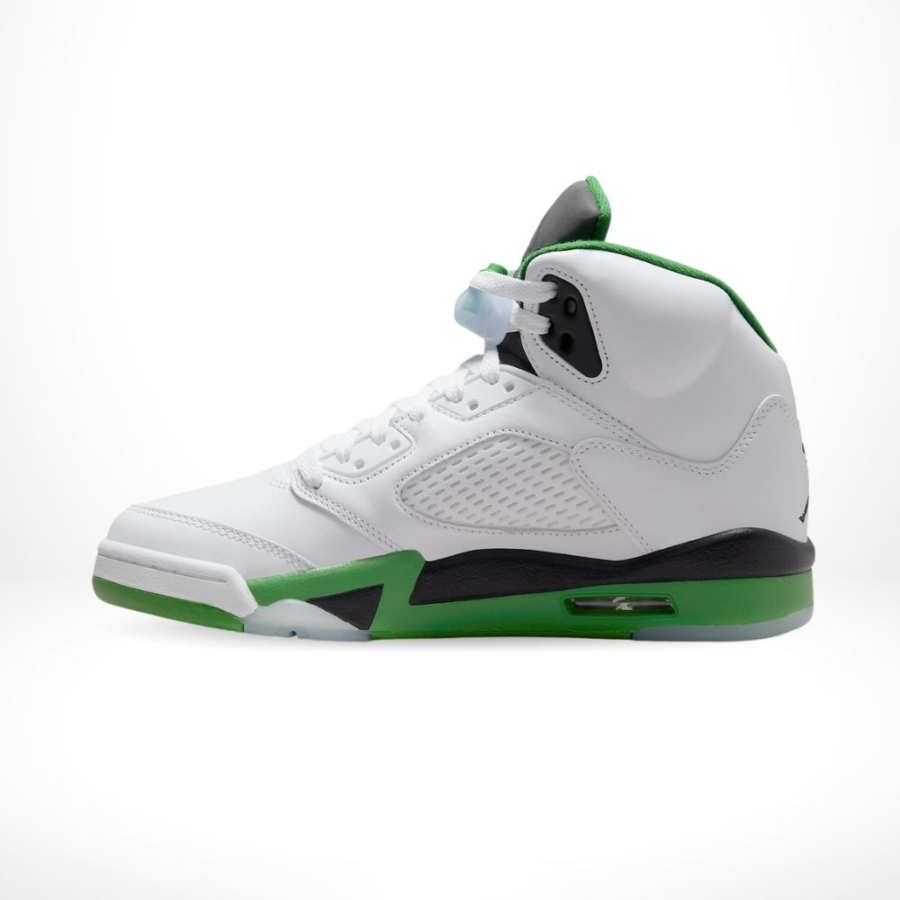 Side profile of Air Jordan 5