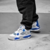 Real lifestyle image of Air Jordan 4