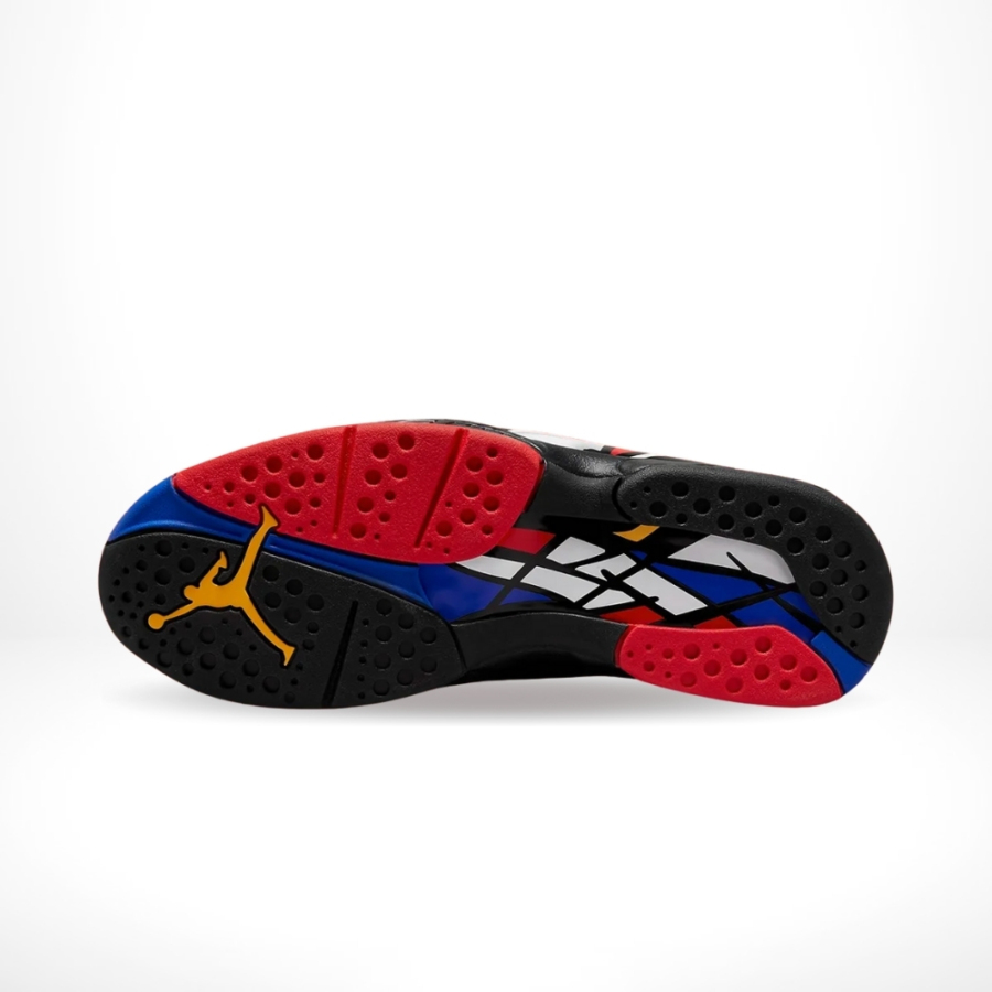Bottom view of the Air Jordan