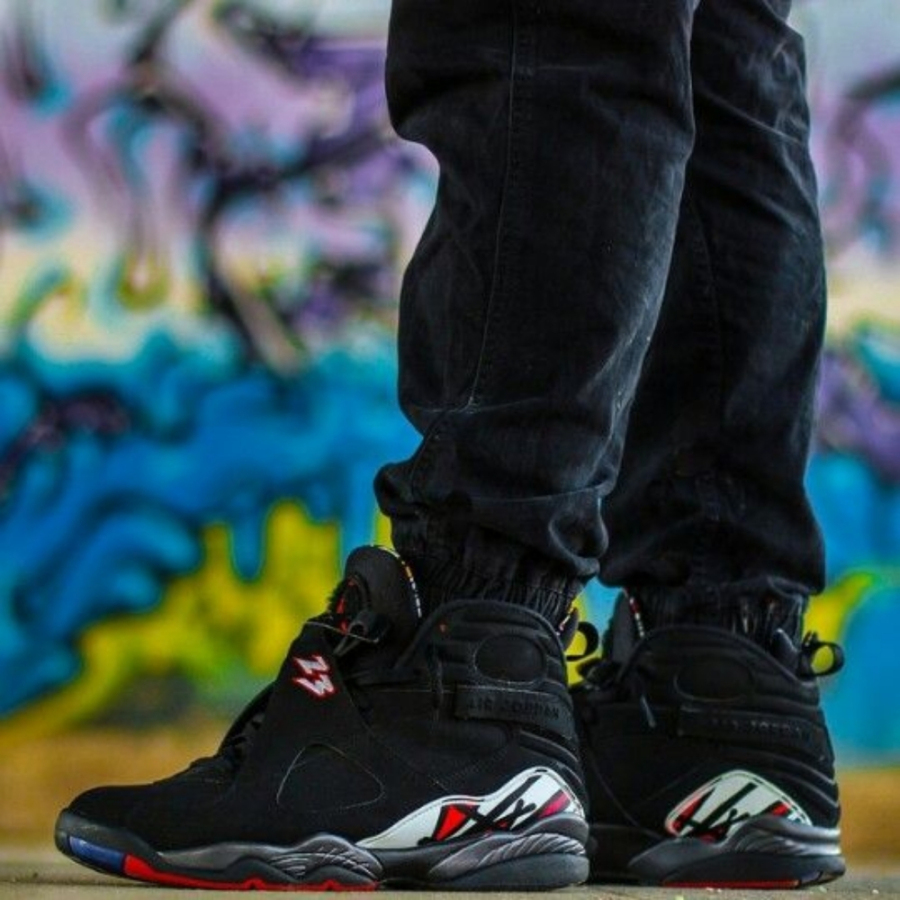 On-foot of the Air Jordan