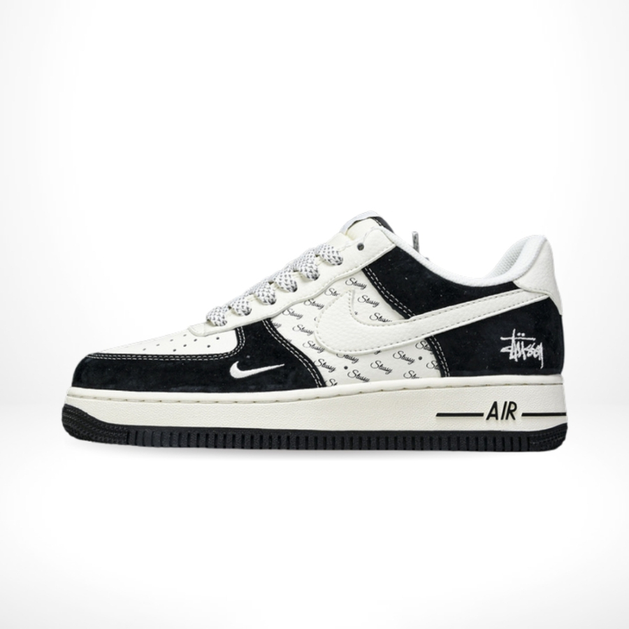 Air Force 1 07 Low Stussy Joint Black White English - Image 3