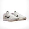 Angled front view of a full pair of Nike Kobe