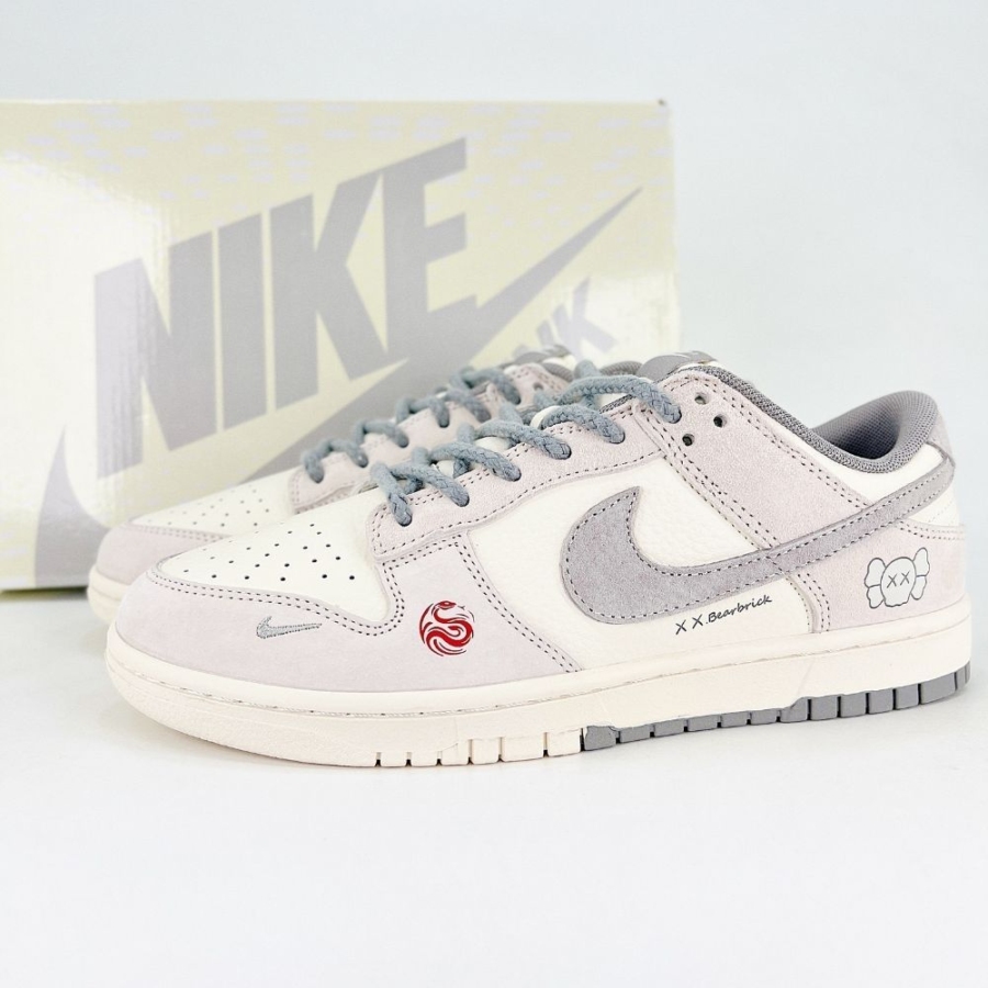 Nike SB Dunk Low X Bearbrick Grey - Image 7