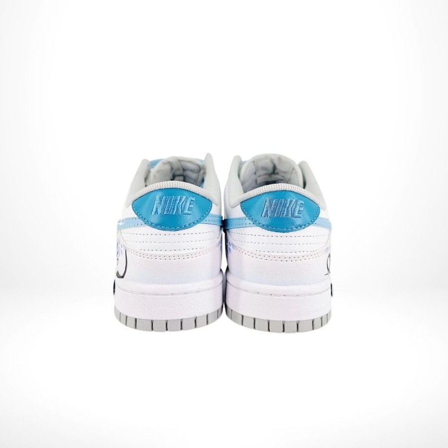 Rear view of the Nike SB Dunk Low