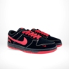 Angled front view of a full pair of Nike SB Dunk Low