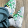 On-foot of the Air Nike Dunk Low