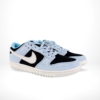Angled front view of a full pair of Nike SB Dunk Low