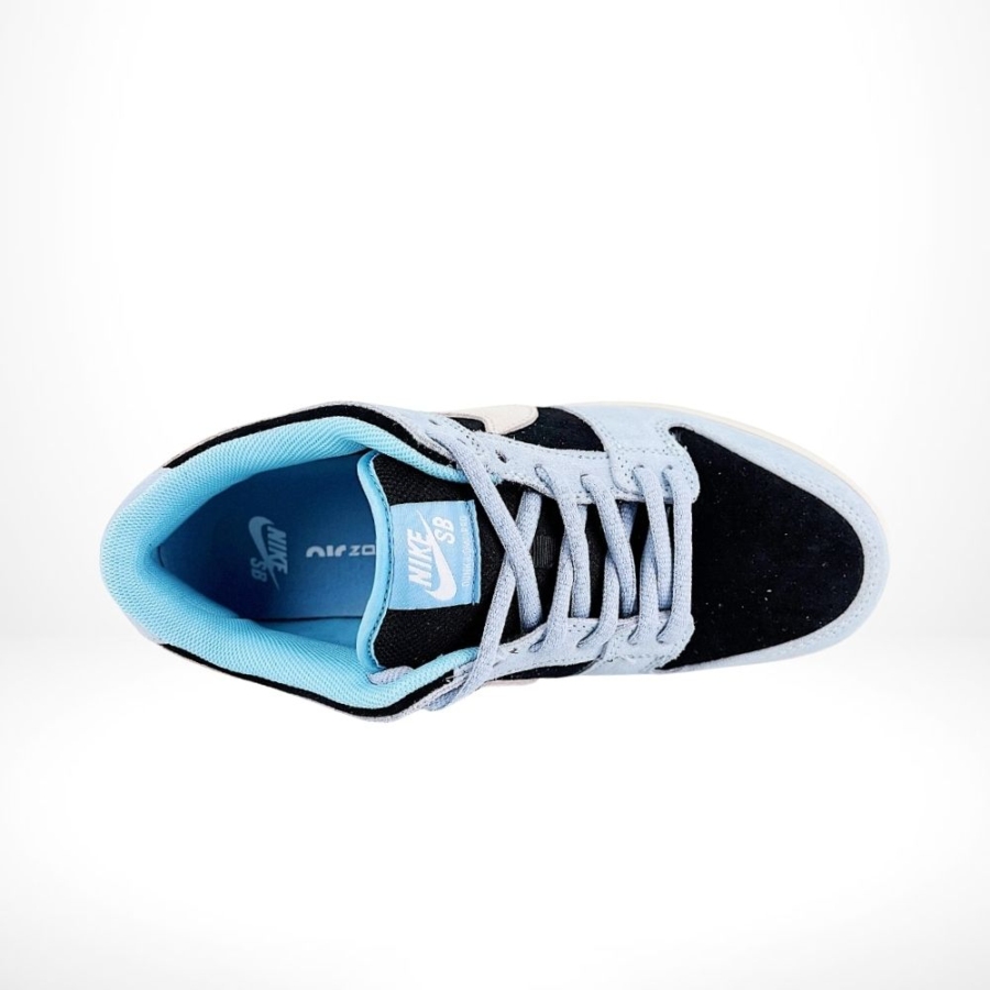 Top-down view of the Air Nike SB Dunk Low