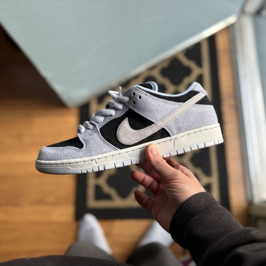 On-foot of the Air Nike SB Dunk Low