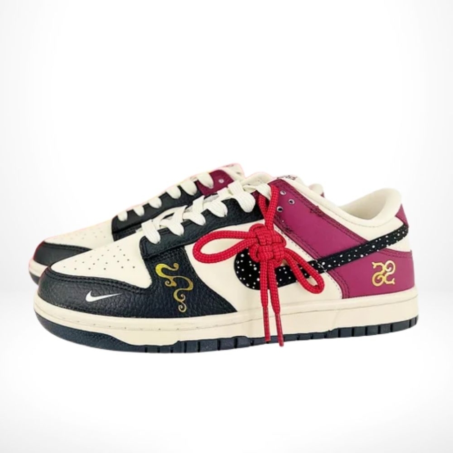 Nike Dunk Low Lunar Year Of The Snake White Black  - Image 5
