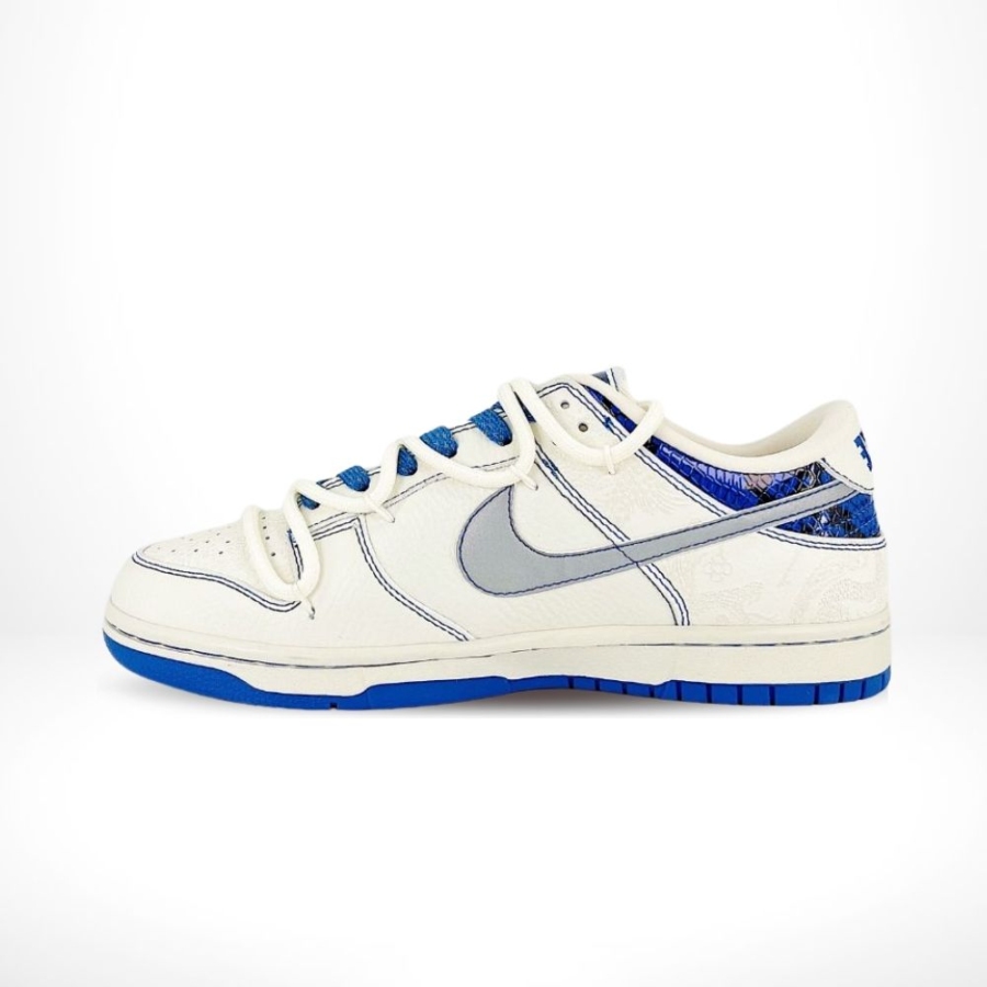 Nike Dunk Low X Moncler Lunar Year Of The Snake Blue White - Image 3