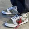 On-foot of the Air Nike Dunk Low