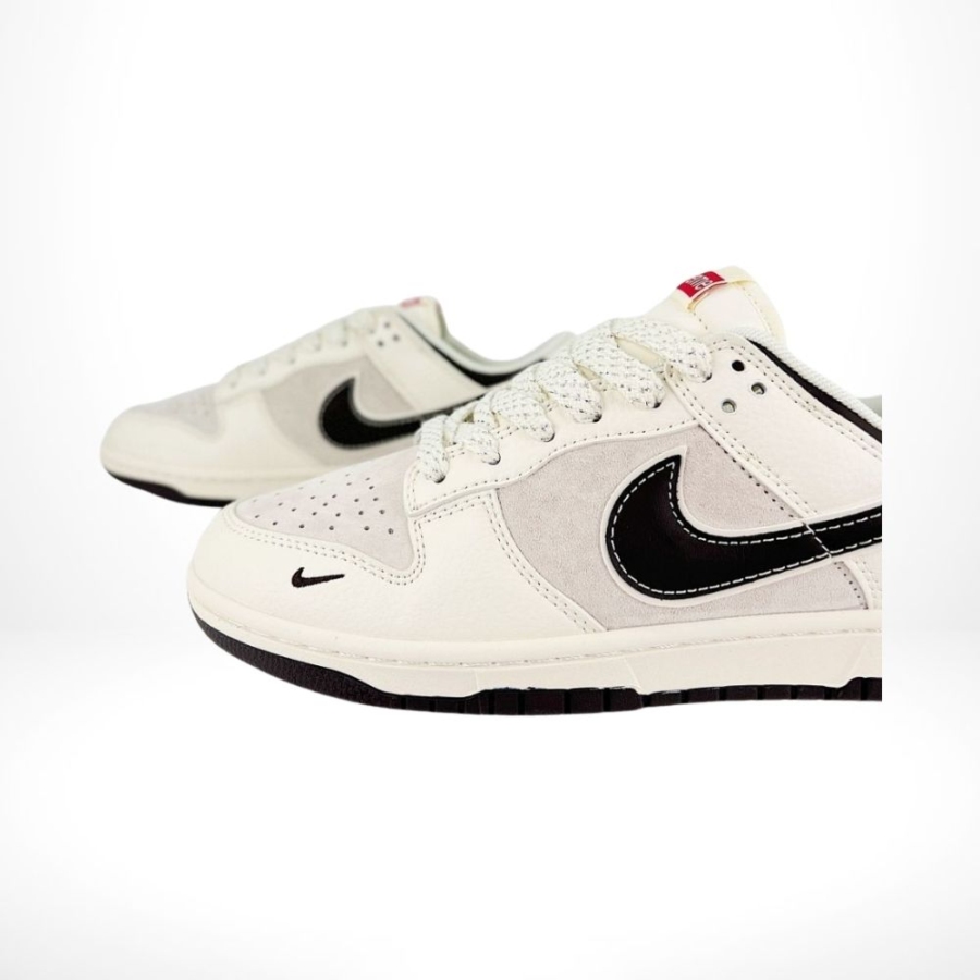 Nike Dunk Low X Supreme Black Beige - Image 6