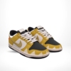 Angled front view of a full pair of Nike SB Dunk Low