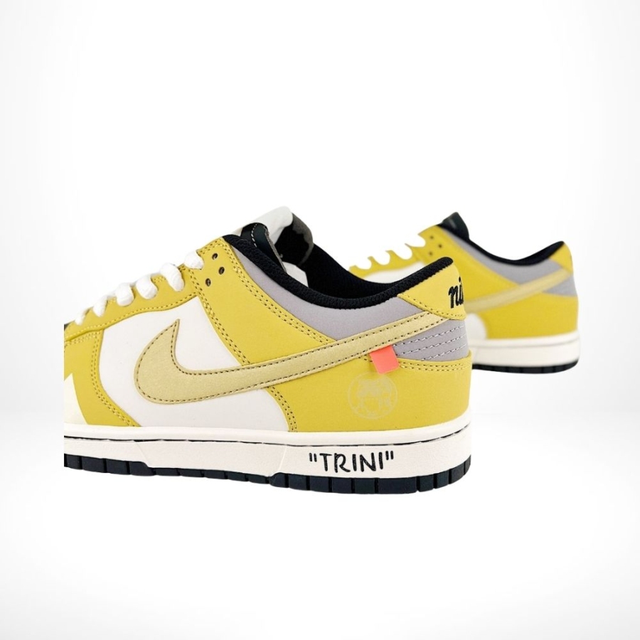 Nike SB Dunk Low Grey Liminous Yellow White - Image 6