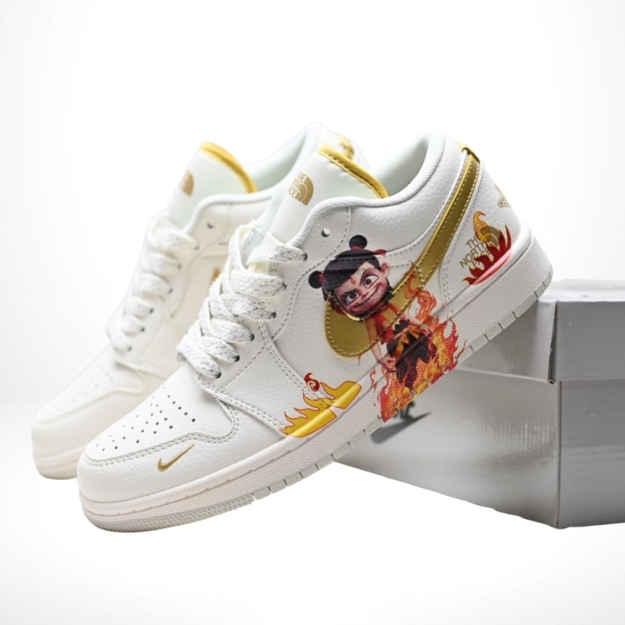 Nike Dunk Low X The North Face Zha White - Image 7