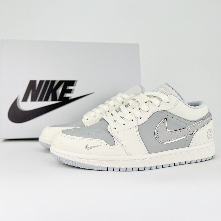 Nike SB Dunk Low Grey White  - Image 7
