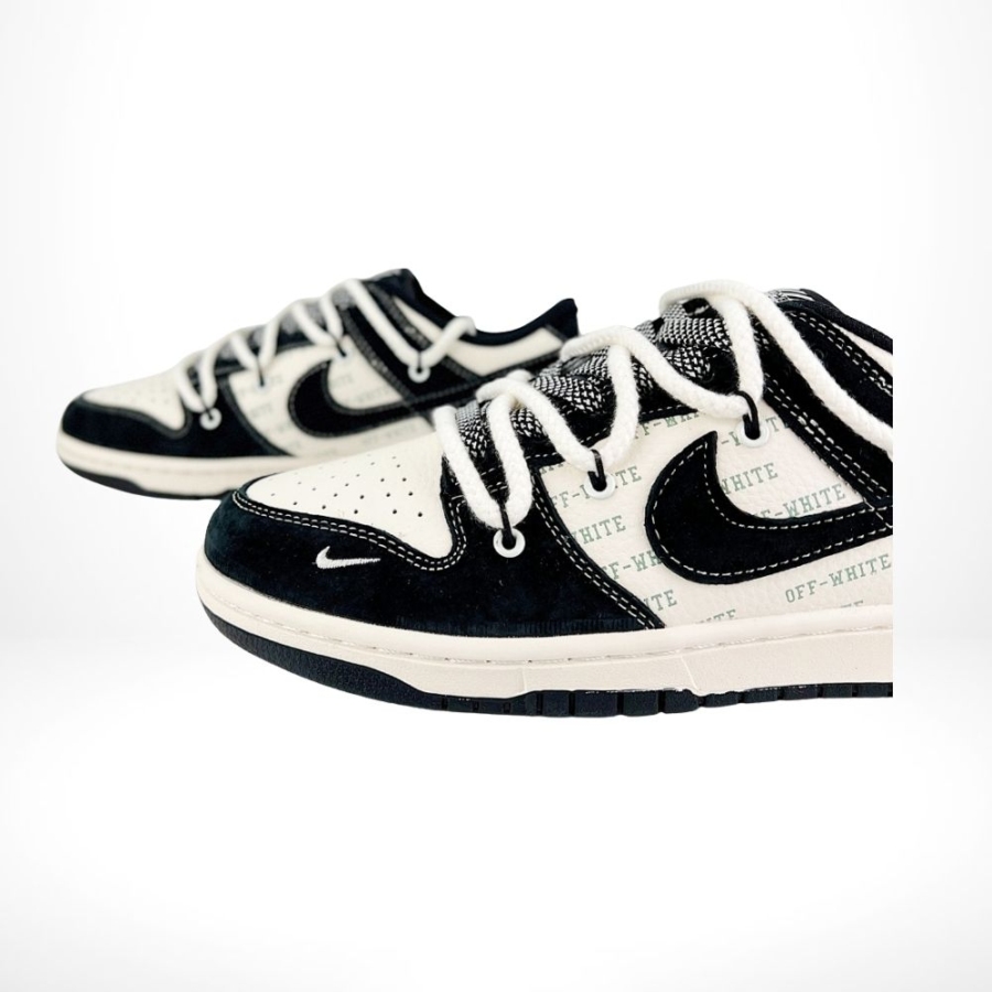 Nike SB Dunk Low X Off White Black White - Image 5