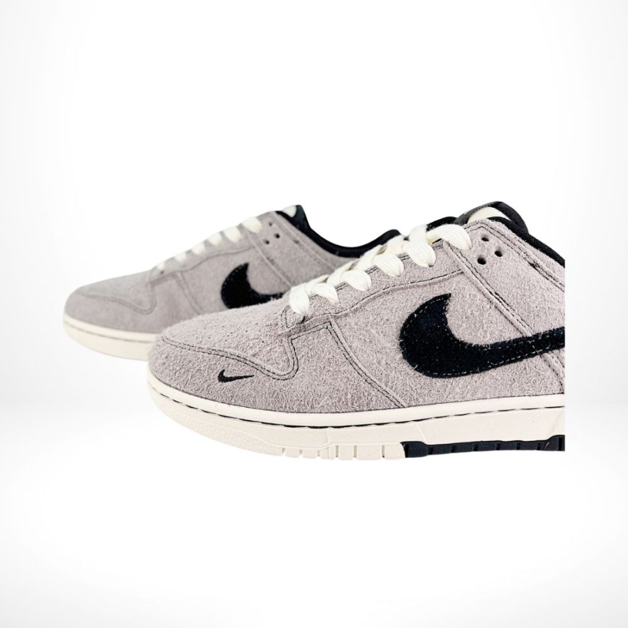 Nike SB Dunk Low X Stussy Grey Black - Image 5
