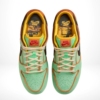 Top-down view of the Air Nike SB Dunk Low