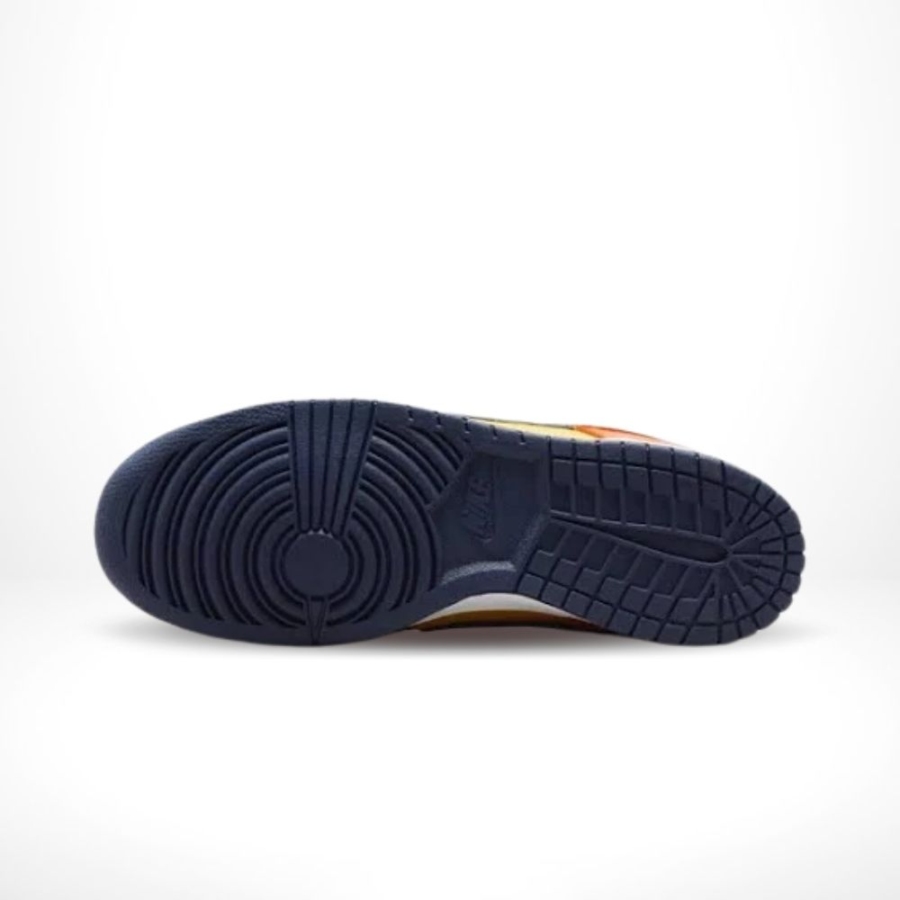 Bottom view of the Nike Dunk Low