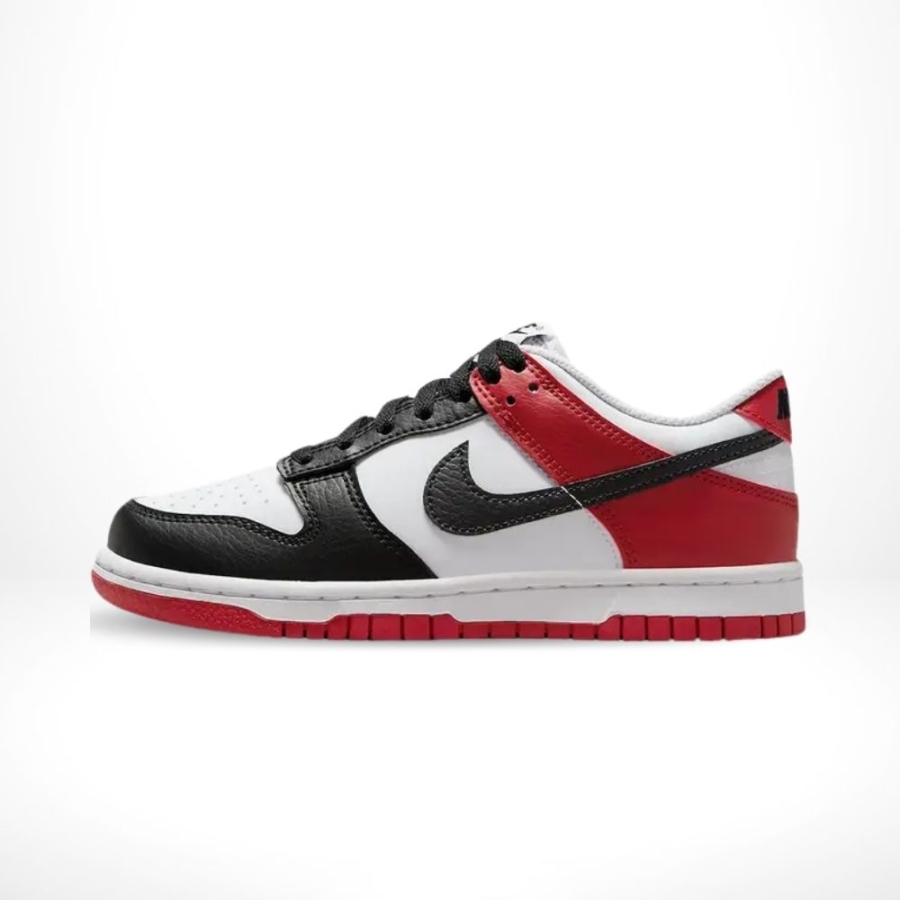 Medial side view of the Air Nike Dunk Low