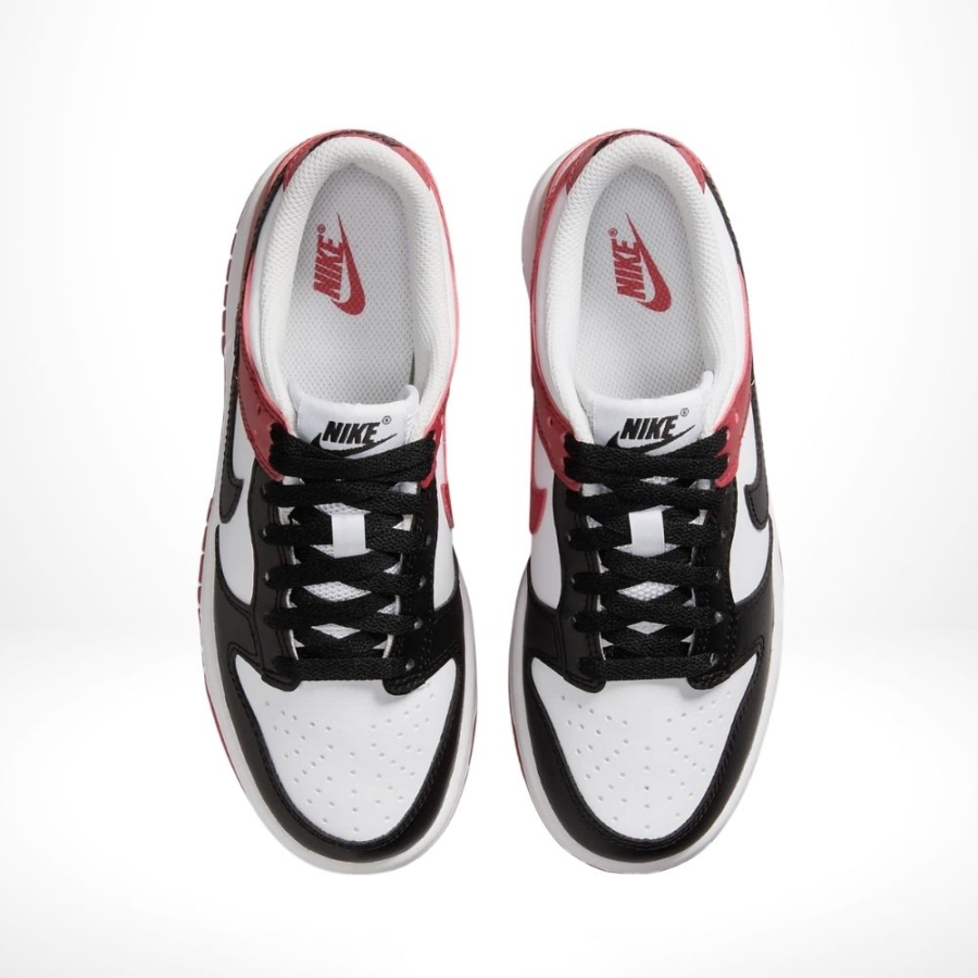 Top-down view of the Air Nike Dunk Low