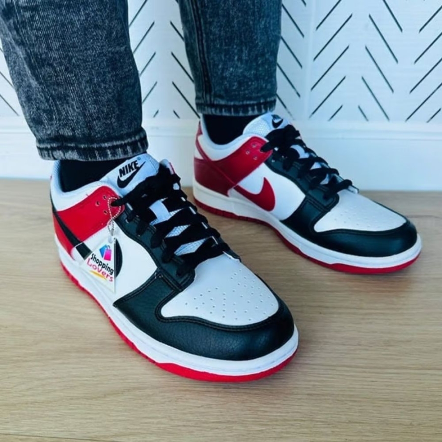 On-foot of the Air Nike Dunk Low
