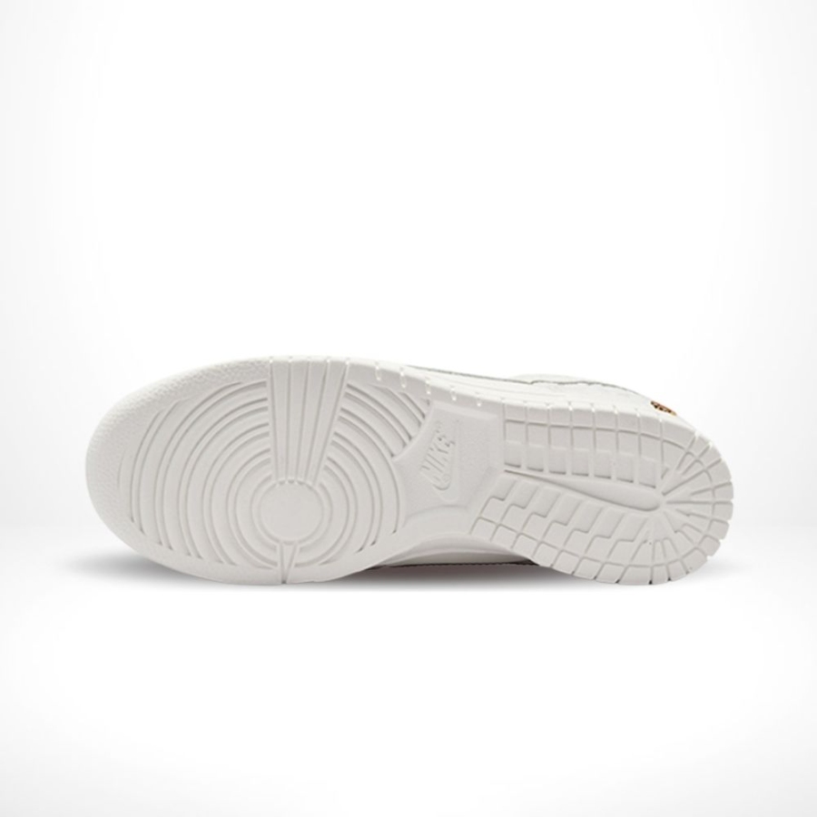 Bottom view of the Nike Dunk Low
