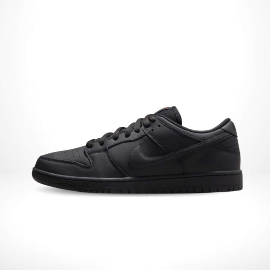 Nike SB Dunk Low Pro ISO  Triple Black - Image 3