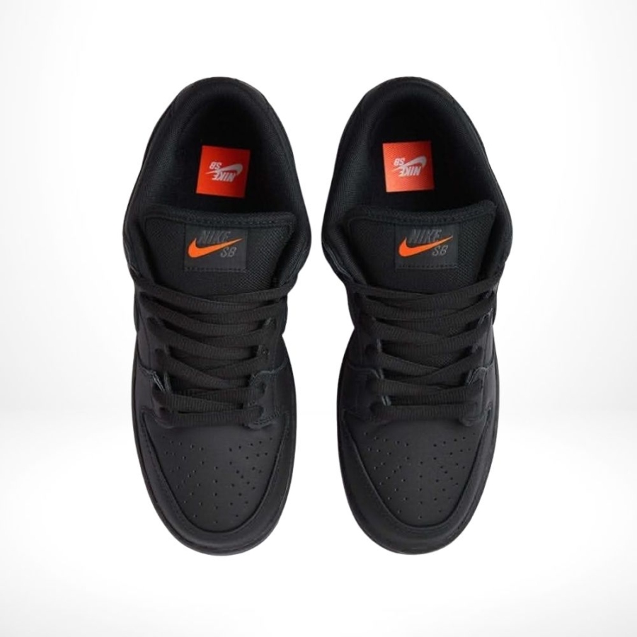 Top-down view of the Nike SB Dunk Low