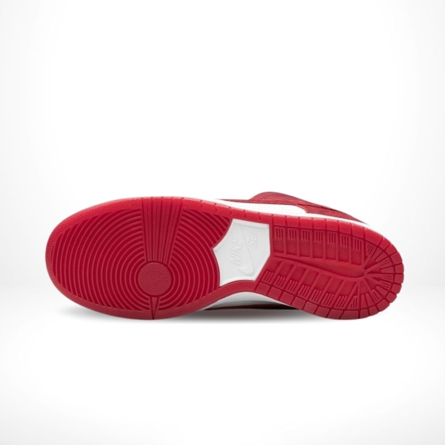 Bottom view of the Nike SB Dunk Low